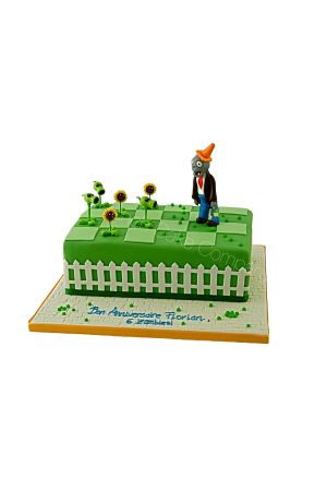 Gâteau Jeu Plants vs Zombies