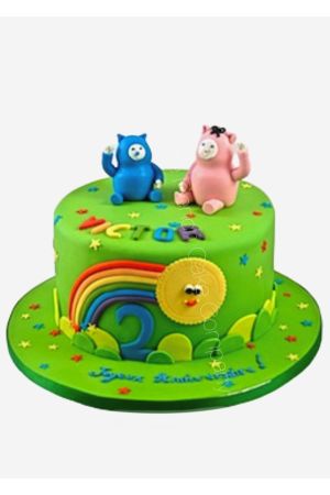 Gâteau Baby TV Billy Bam Bam