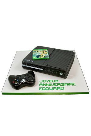 Gâteau anniversaire Xbox et FIFA