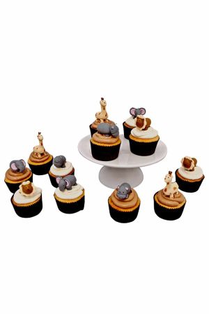 Cupcakes Animaux de la jungle