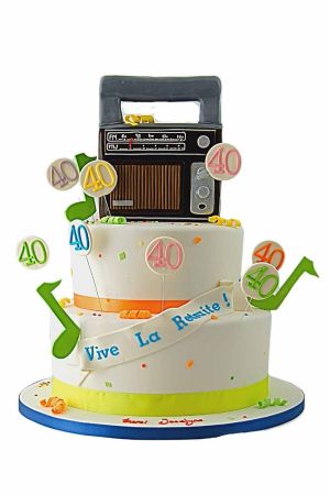 Gâteau de fête vive la pension