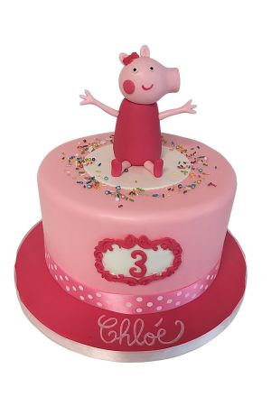 Gâteau anniversaire Peppa Pig