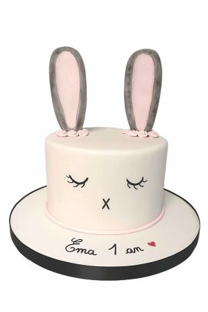 Gâteau anniversaire lapin