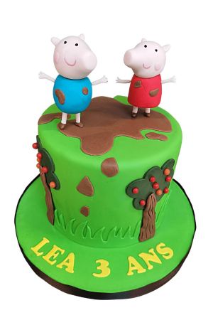 Gâteau original Peppa Pig