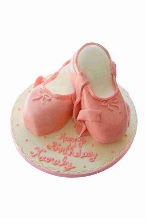 Gâteau Chaussons de danse