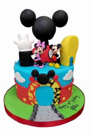 Gâteau La Maison de Mickey