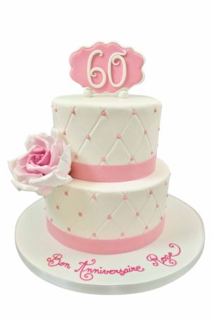 Gâteau femme 60 ans