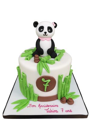 Gâteau anniversaire Panda