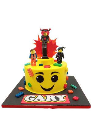 Gâteau film Lego Aventure