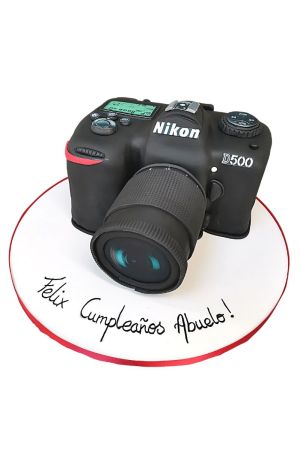 Gâteau photographe