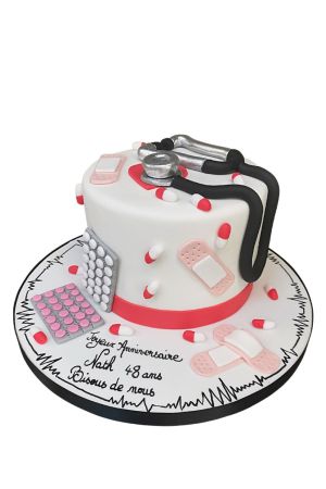 Gâteau docteur infirmière