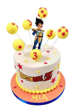 Gâteau Dragonball Vegeta