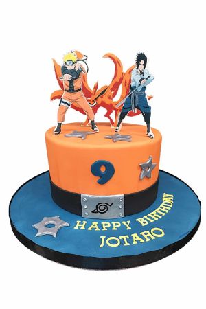 Gâteau Naruto Sasuke Kurama