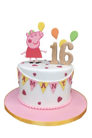 Gâteau personnalisé Peppa Pig