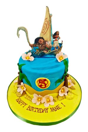 Gâteau anniversaire Vaiana Moana