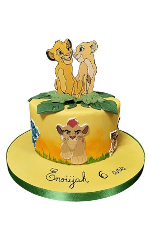 Gâteau anniversaire Simba