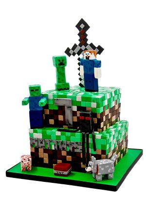 Pièce Montée Minecraft