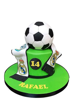 Gâteau football Real Madrid