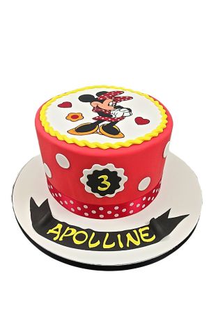 Gâteau Minnie prix abordable