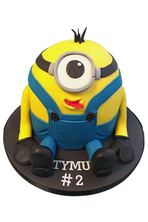 Gâteau en forme de Minion