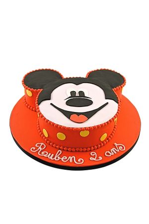 Gâteau tête de Mickey