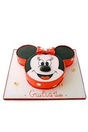 Gâteau tête de Minnie