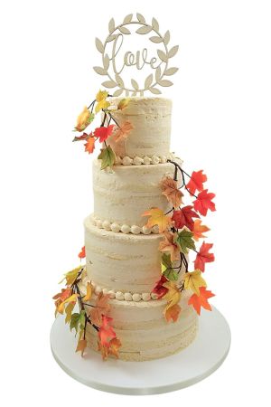 Naked cake automne